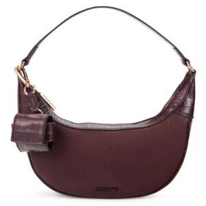 NWT! Jason Wu Ella Sh Black Cherry Embossed Hobo Bag
